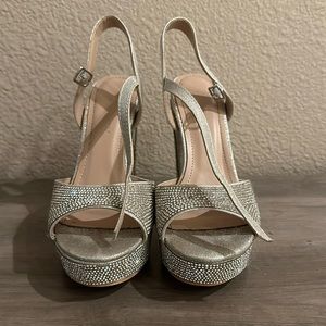 Sparkly wedges